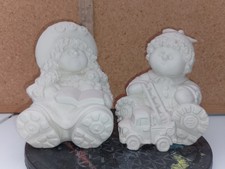 UNPAINTED CERAMIC BISQUE - BOY