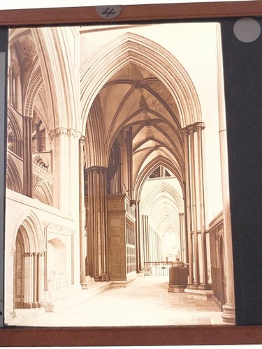 Magic lantern slide - lantern,