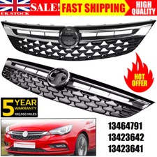 FOR 2016-2019 VAUXHALL ASTRA K PRE FACELIFT GRILL FRONT BUMPER GRILLE Chrome UK