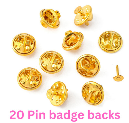 Pin badge butterfly brooch - badge,
