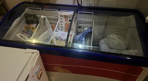 Commercial glass top chest - glass-top,