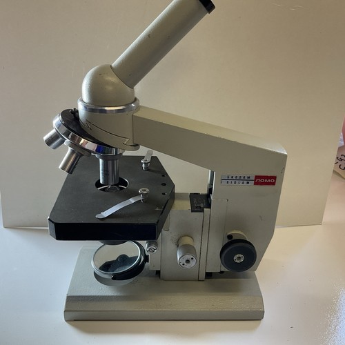 Microscope ussr vintage lomo - microscope,