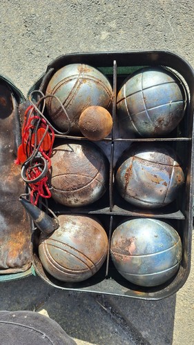 Boules set steel french - boules,