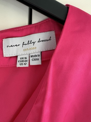 Never fully dressed - never,