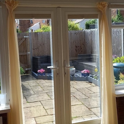 Pair high quality voile - of,