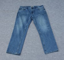 Mantaray Mens Straight Fit Jeans W40 L31 Regular Zip Fly Blue Denim