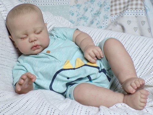 Reborn baby boy doll pickle - boy,