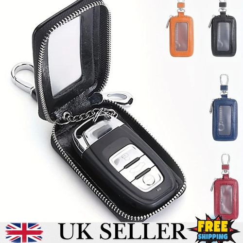 1pc leather car key fob - 1pc, cover