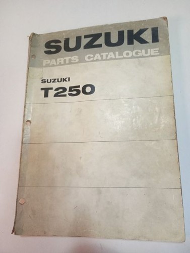 Suzuki t250 parts book - t250,