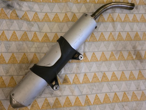 Ktm exc 200 rear silencer - ktm,