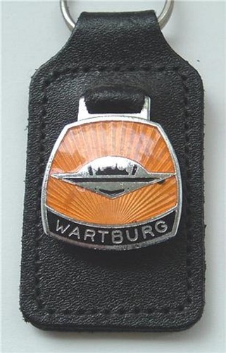 Wartburg enamel and leather - and,