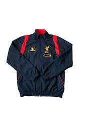 Warrior Liverpool Track Jacket Mens Small Black 2012/13 Embroidered Logo