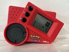 Tomy Pokemon Retro Tiger Cyclone 2 1998 Pokedex Game NO DISCS