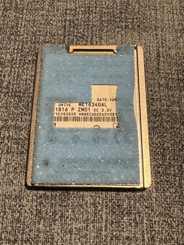 Toshiba mk1634gal 160gb - 160gb, 1.8”