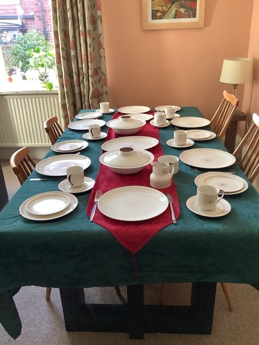 Large dinner service set - dinner,
