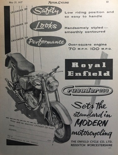 Royal enfield crusader - royal,