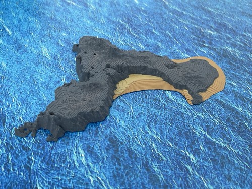 Rocky island terrain - island,