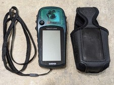 Garmin Etrex Venture Portable Handheld GPS Receiver in OEM Case w Strap TESTED