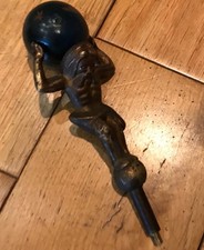 Vintage  Dutch  Zaanse Clock Atlas Topper and Bell (CD16)