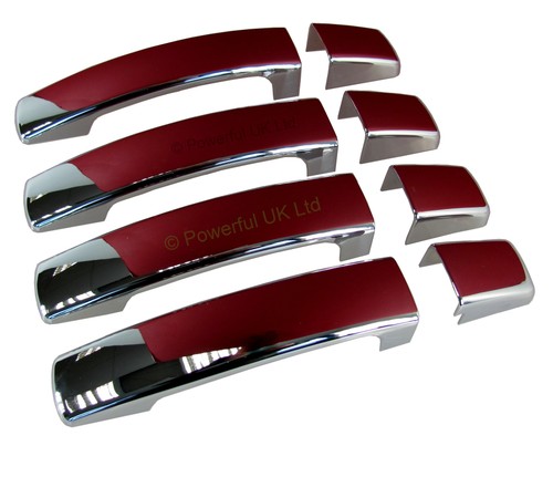 Chrome door handle covers - door,