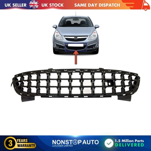 Front bumper lower grill - lower,