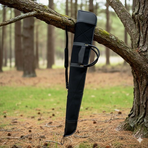 Canvas leather shotgun - canvas, slip