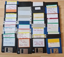 Floppy Disk 3.5" Bundle Used x