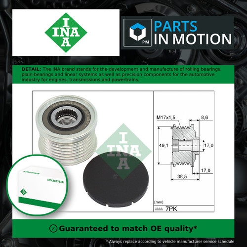 Overrunning alternator pulley - alternator,