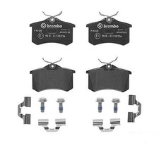 Brembo Rear Brake Pad Set for Volkswagen Corrado VR6 ABV 2.9 1991-1995 P85020