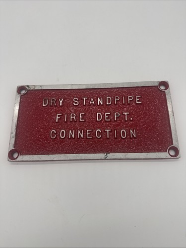 Vintage dry standpipe - dry, fire