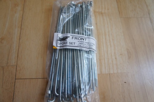 Front spoke set spokes - spoke, for