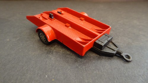 Corgi toys motor bike - bike, trailer