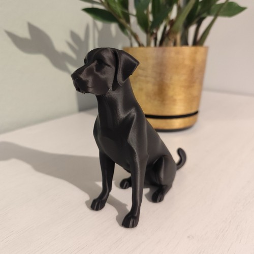 The labrador sculpture - labrador,