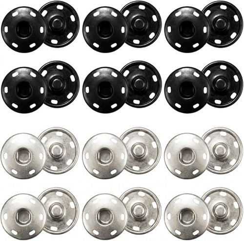 25mm press studs - studs, snap