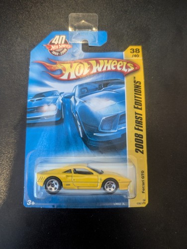 Hot wheels ferrari gto 40th - ferrari,