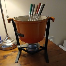 Vintage Le Creuset Fondue Set