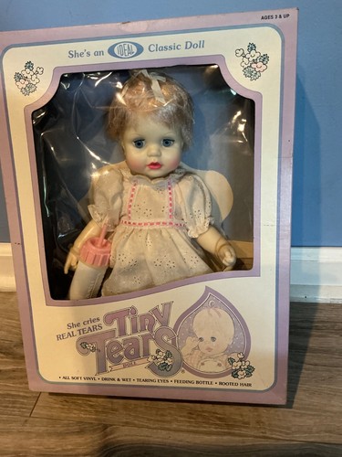 Nos 1984 ideal tiny tears - nos, doll