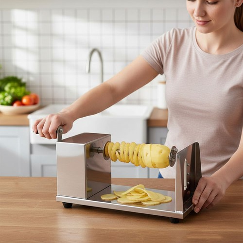 Stainless steel potato twister - steel,