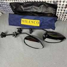 Milenco Aero 3 Towing Mirrors with Storage Bag Universal Fit RV & Trailer NEW