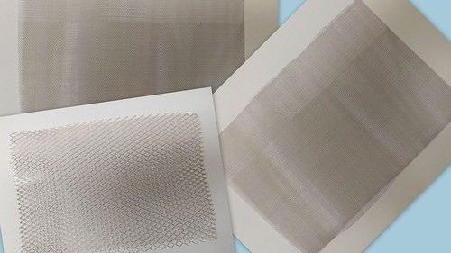 Sheets aluminium wire - a4, of