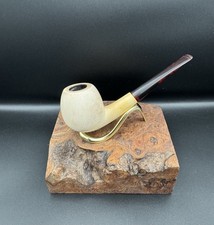Smooth Bent Meerschaum Pipe