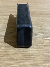 Dunhill Rollagas Black Leather 3/4 Cutaway Lighter Case