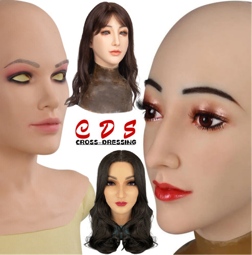 Silicone mask female - silicone,