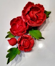 Peony Sugar Flower Spray