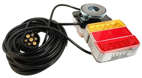 Magnetic led trailer towing - led,