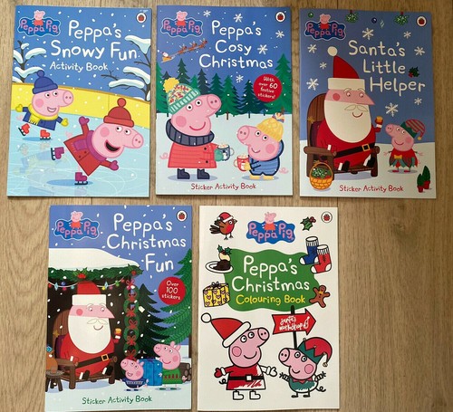 Peppa pig christmas - peppa, colouring