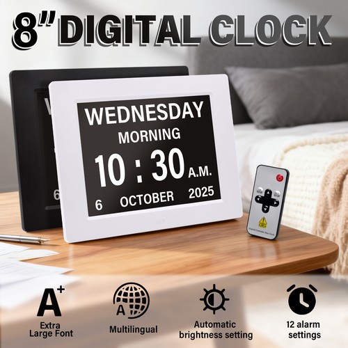 Digital alarm clock - digital,