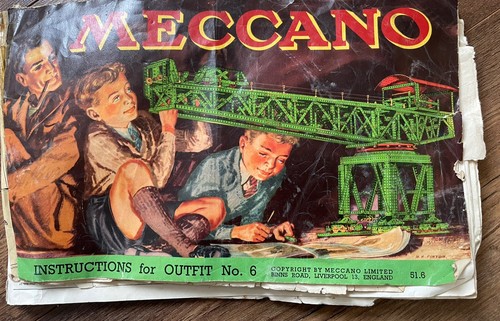 Original vintage meccano very - vintage,