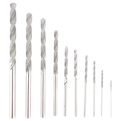 Diamond tipped drill bit - bit, set
