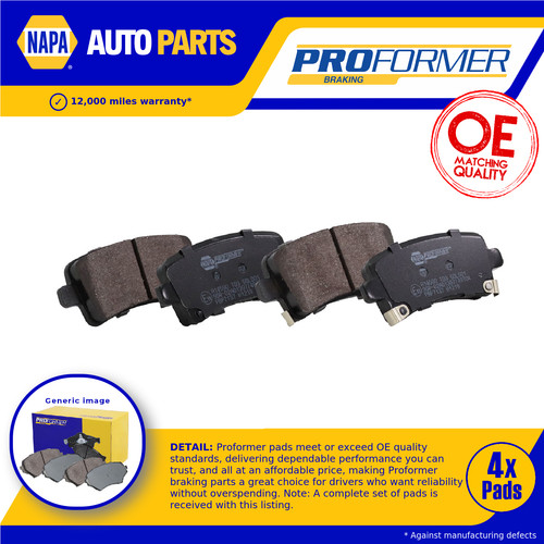 Brake pads set - brake, vauxhall